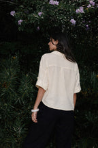 Viscose Flax Blend Shirt