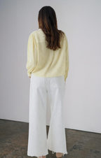 Lemon Pinstripe Viscose Shirt